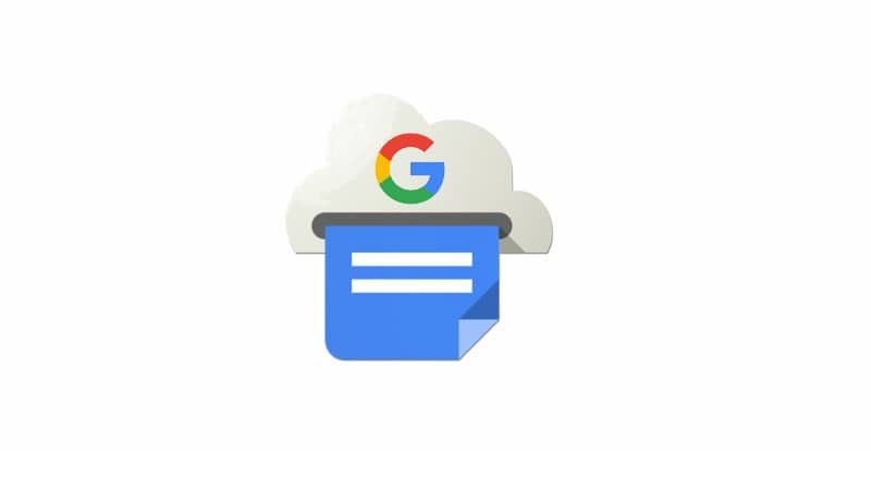 2020 වර්ෂයේ Google Cloud Print සේවාව නතරකෙරේ