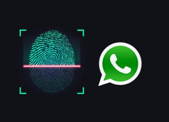 fingerprint authentication whatsapp