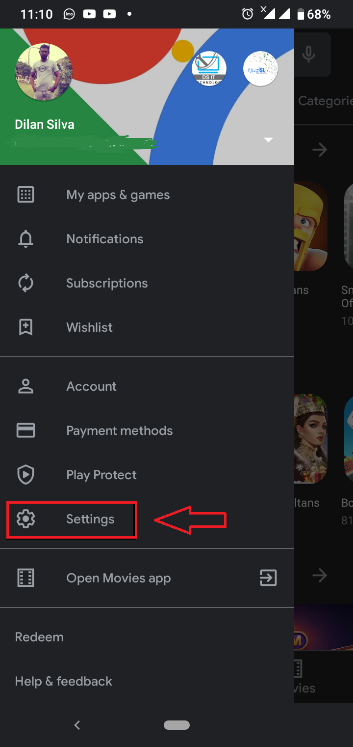 Play Store Dark mode Enabl 02