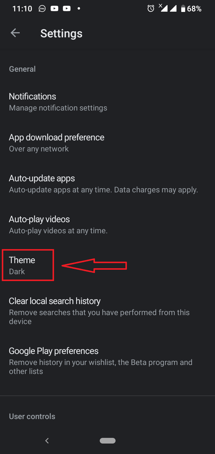 Play Store Dark mode Enabl 03