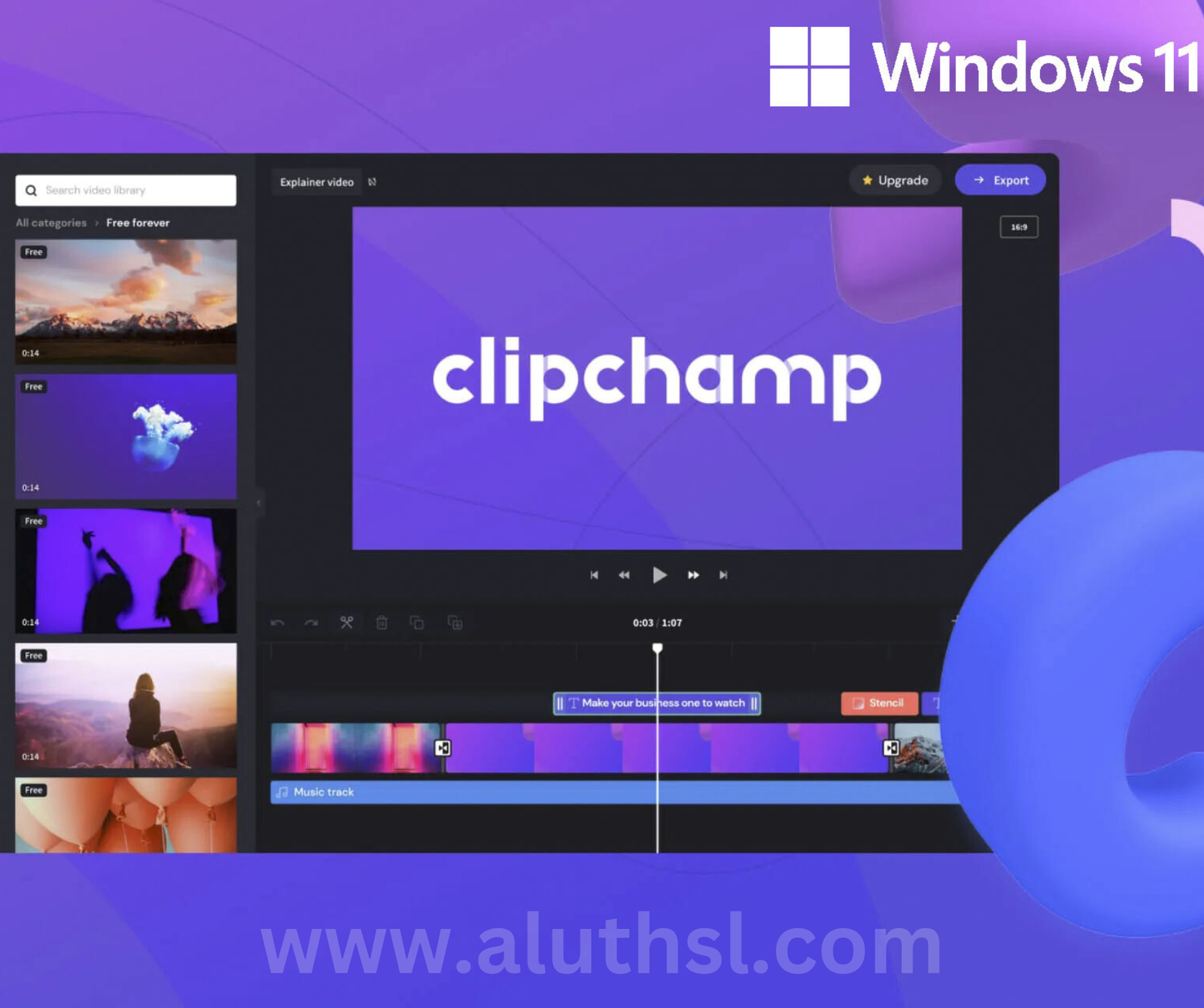 PC එකේ තිබිය යුතුම Clipchamp -Video Editor එක