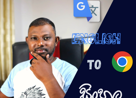 Change Google Chrome languages & translate webpages Sinhala ( With out Extension )