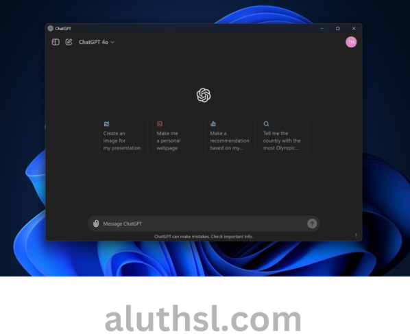 ChatGPT gets a dedicated Windows app